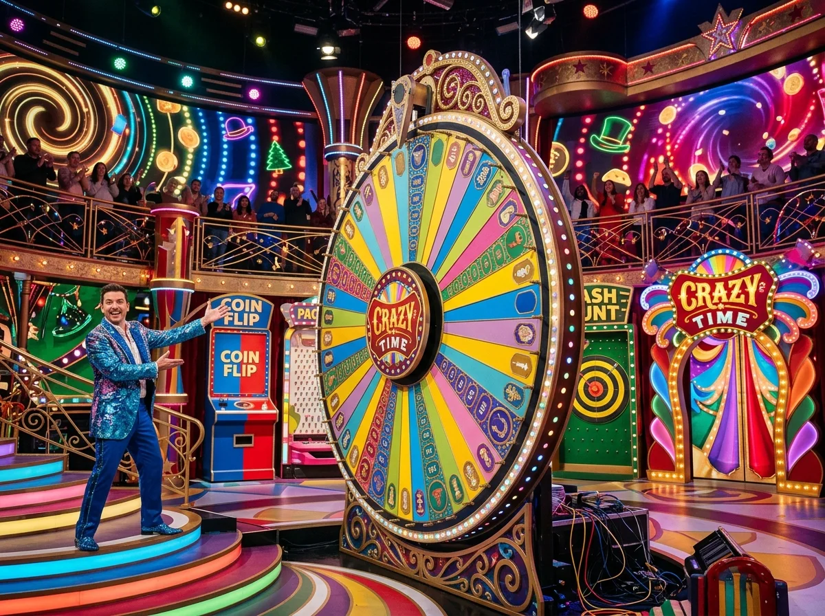 Crazy Time sur Olympe Casino