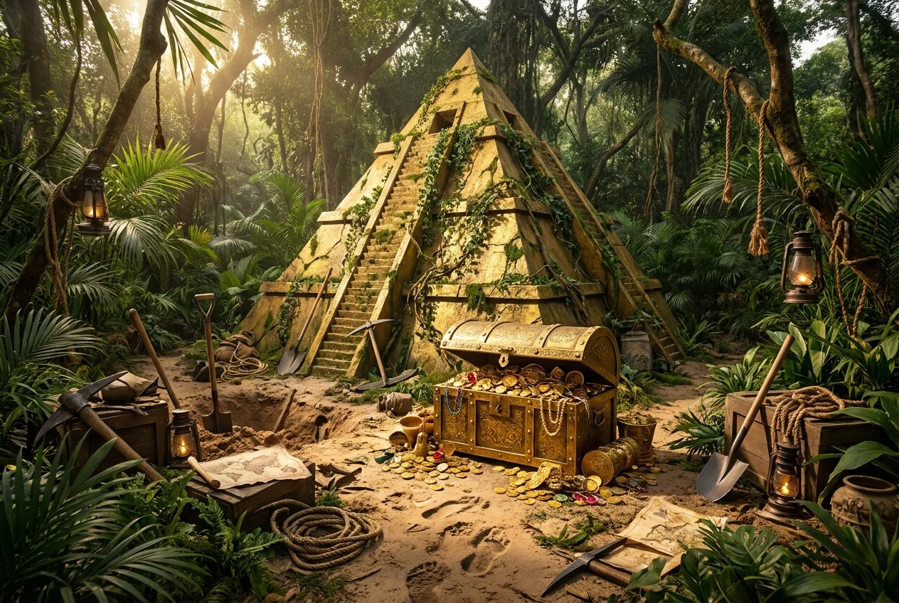 Gonzo Treasure Hunt sur Olympe Casino